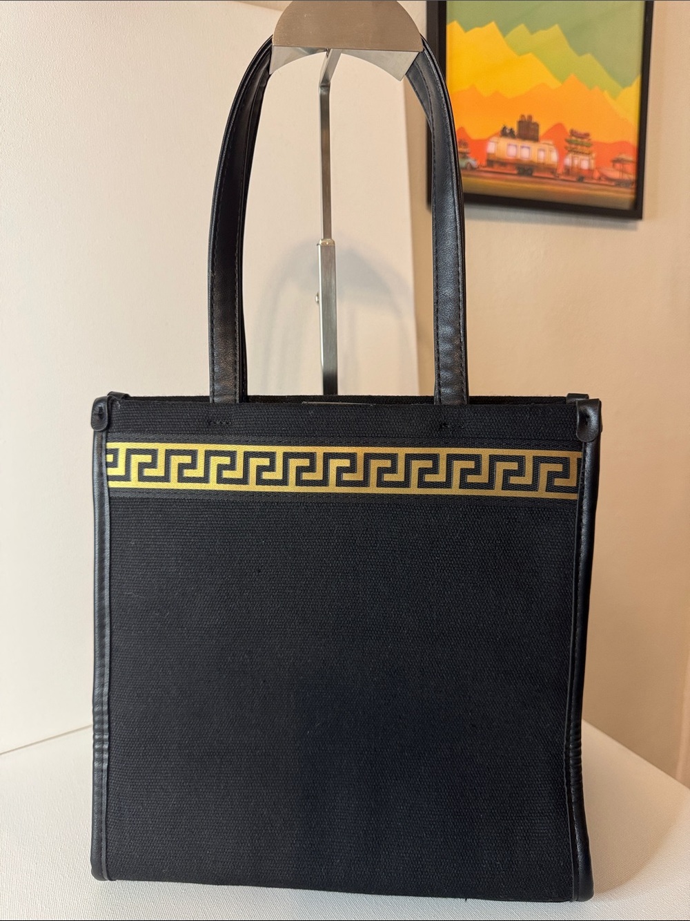 Versace Fragrances Canvas Tote Bag 2 - Picture 2 of 3